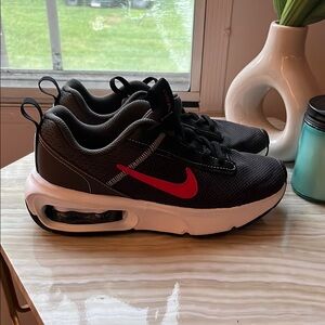 Black and Red Athletic Nike